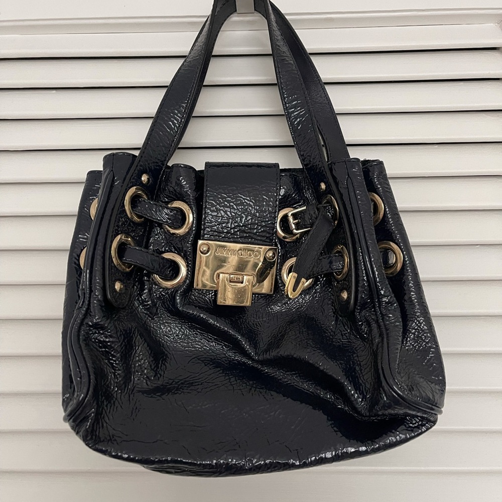 JIMMY CHOO mini Riki bag